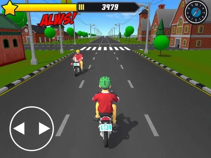 Rickshaw Blaze Run Ace gameplay screenshot